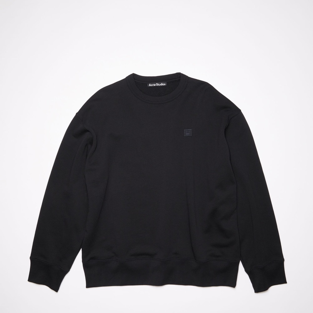 Acne Studios Fairview Face Patch Organic Cotton Sweatshirt